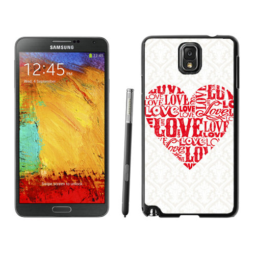 Valentine Love Samsung Galaxy Note 3 Cases EAD | Women - Click Image to Close